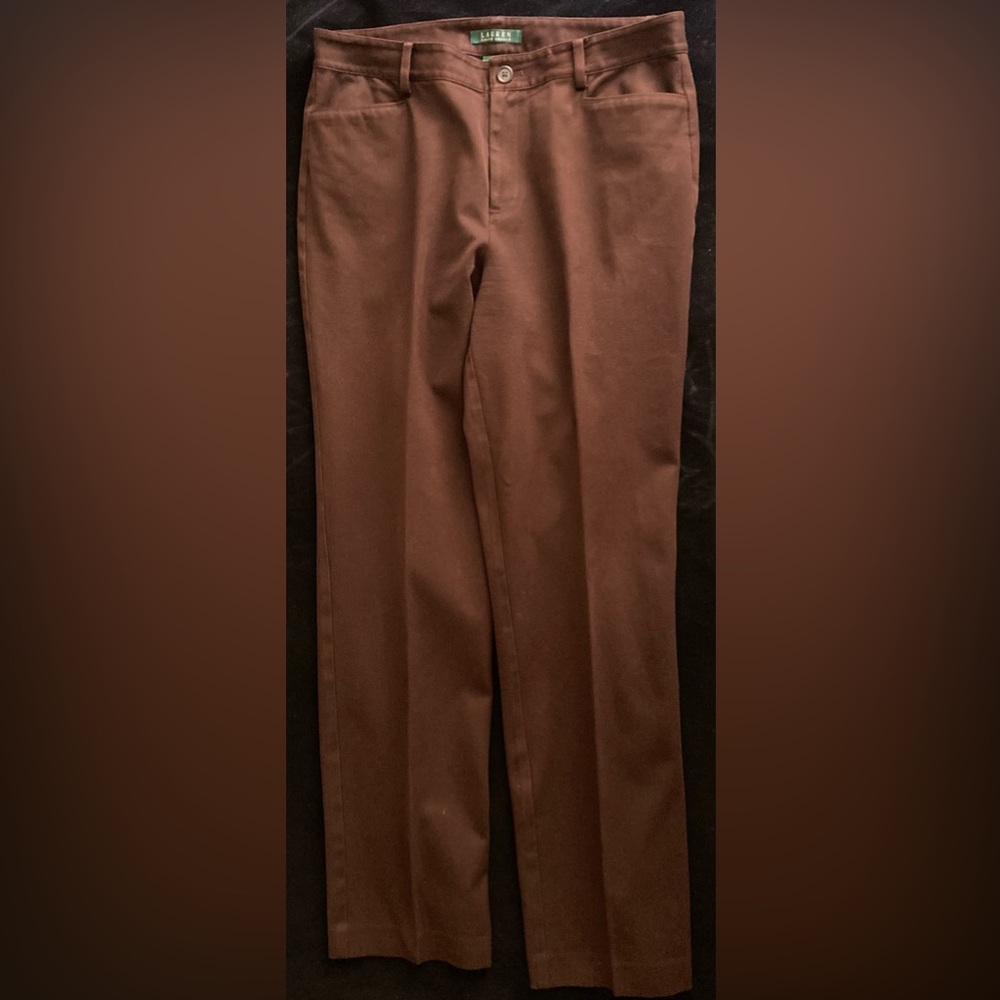 Lauren Ralph Lauren PANTS WOMENS SIZE(8) BROWN PANTSUIT